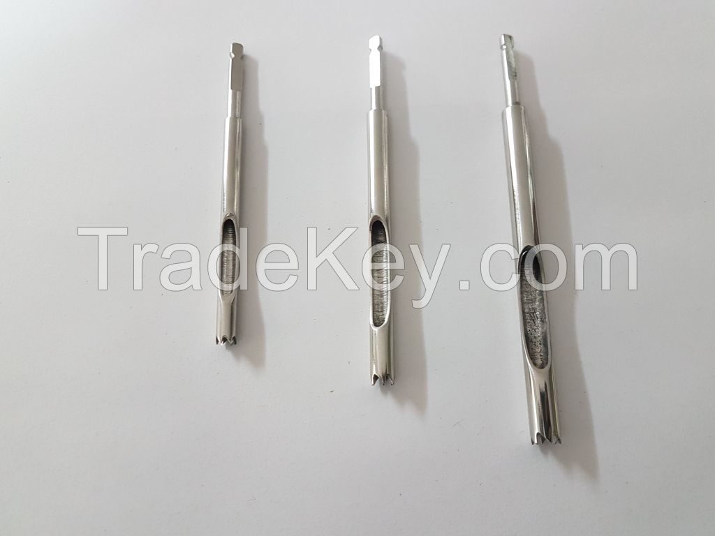 Hollow Reamer for Removal of Damage Screws Orthopedic Instrument