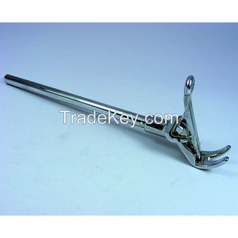 Alloy Test Tube and Thermometer Clamp Holder with Spring Loaded Jaws