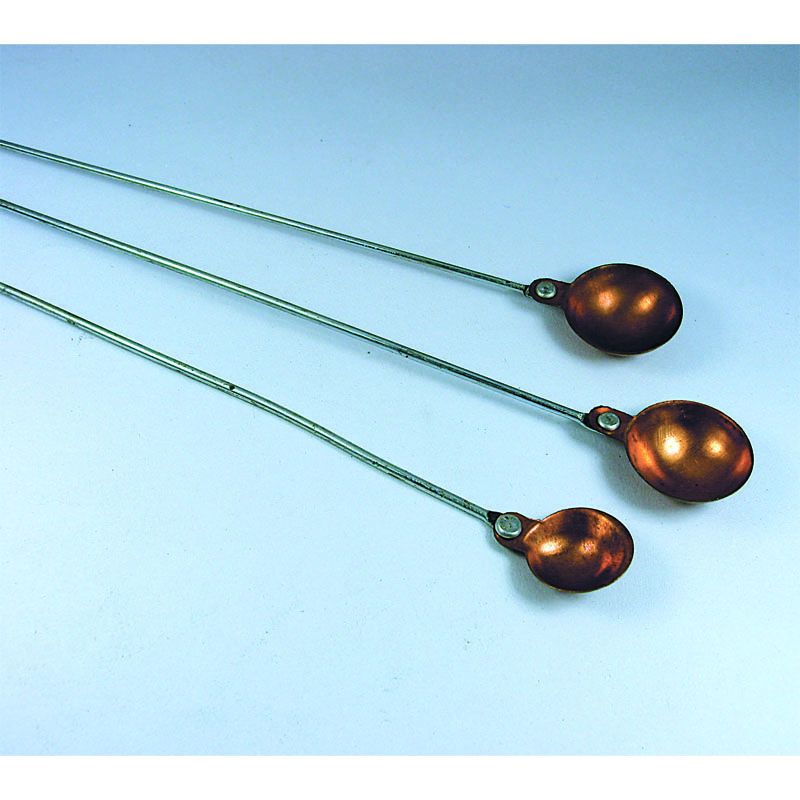 Stainless Steel and Copper Delflagration Spoon With Long Handle