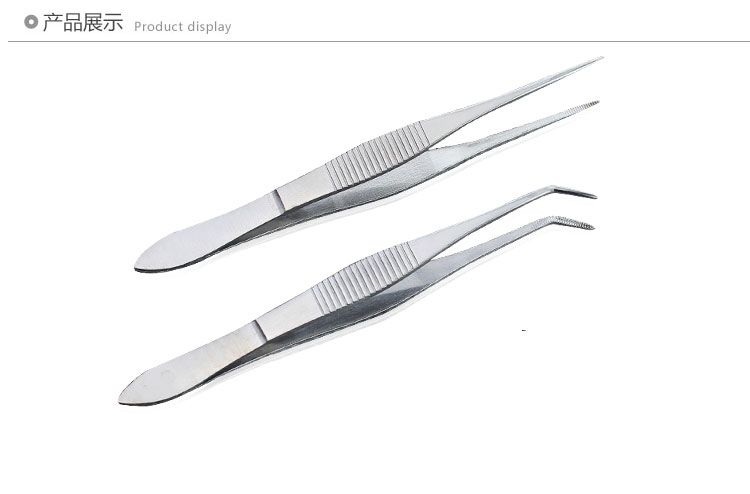 Stainless Steel/PP/PA/ASB/PS Lab Tweezers