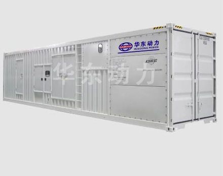 Containerized Diesel Generator Set with inbuilt muffler