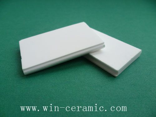 Alumina Wear-resistant Ceramic Lining tile with snap fastener