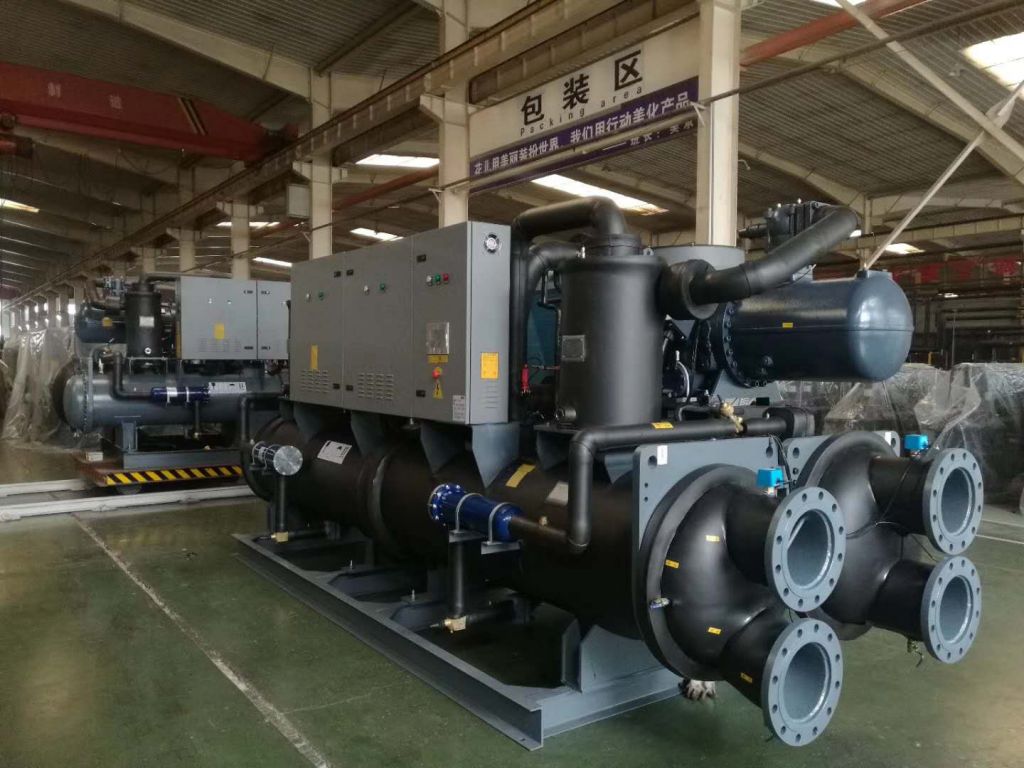 falling film type commercial water chiller