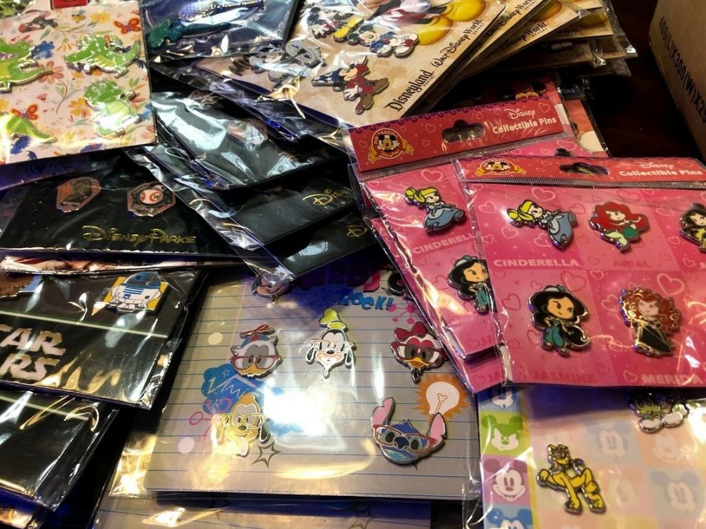 Disney TRADING PINS Brand New Booster Sets