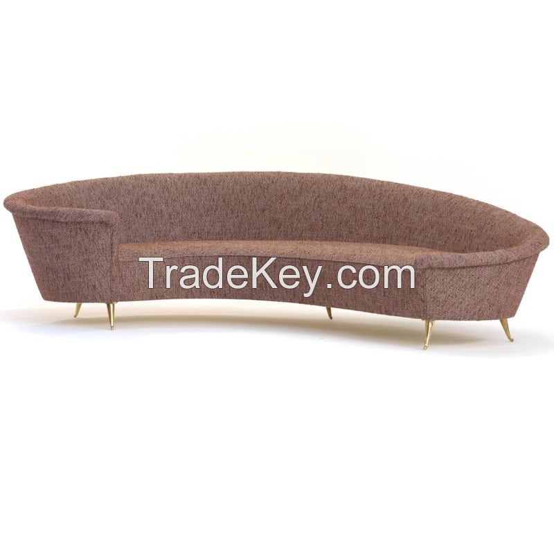 Made in Italy curved sofa