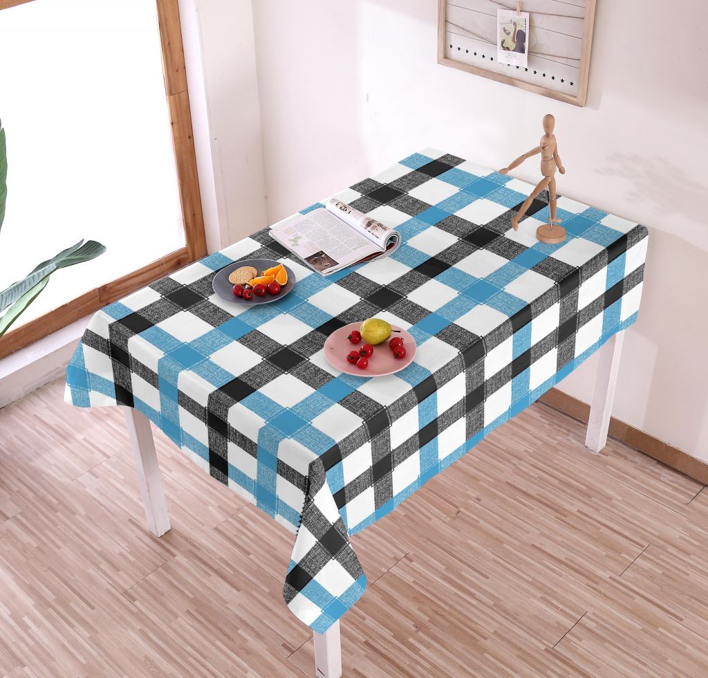 wholesale custom water proof  beautiful three layer printed pvc tablecloth table cover