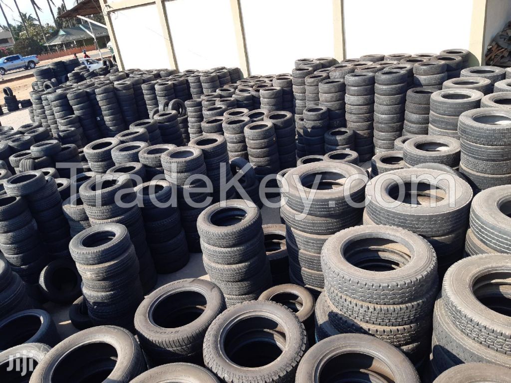 Buy bulk heap Used Car Tires all sizes wholesale