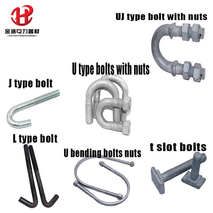 U/J/L /T Bolts Nuts