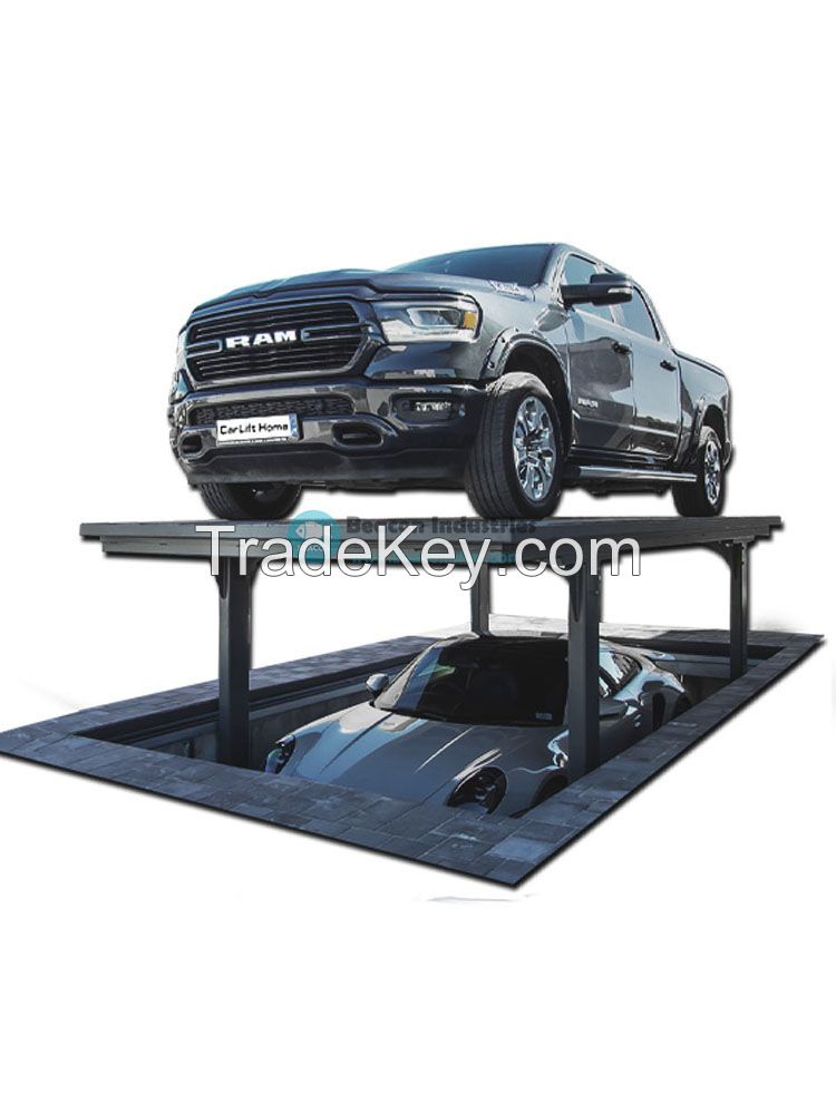 3.5ton 5m long home garage equipment car storage parking lift