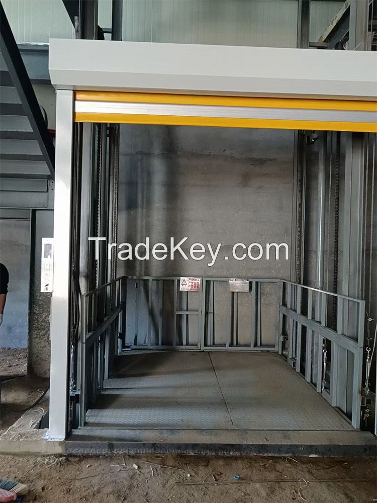 10m 2ton building lift elevator warehouse goos lift cargo lift