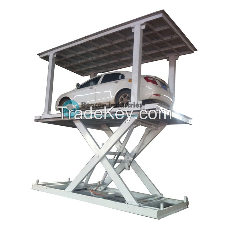 4ton auto lift elevator scissor jack hoist electric car lift