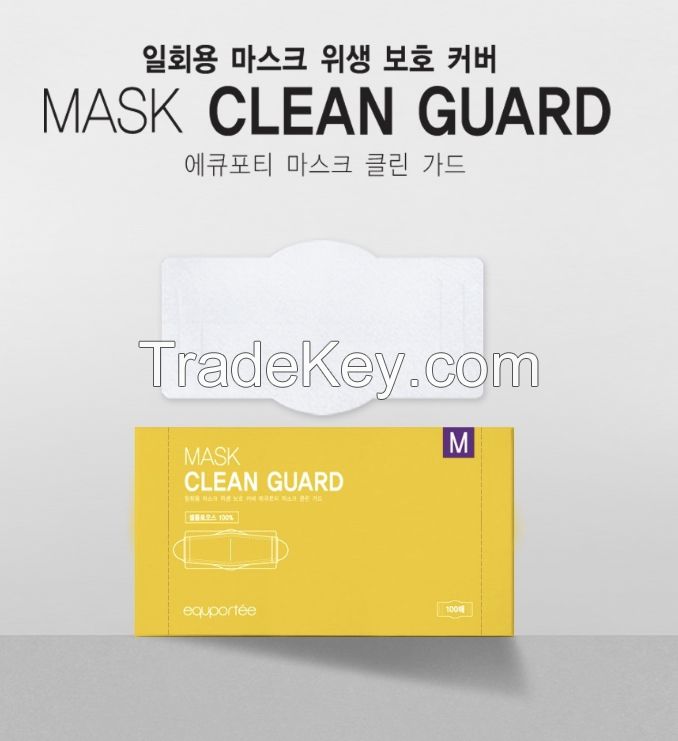 Mask clean guard (disposable 3ply, kn95, kf94, n95)