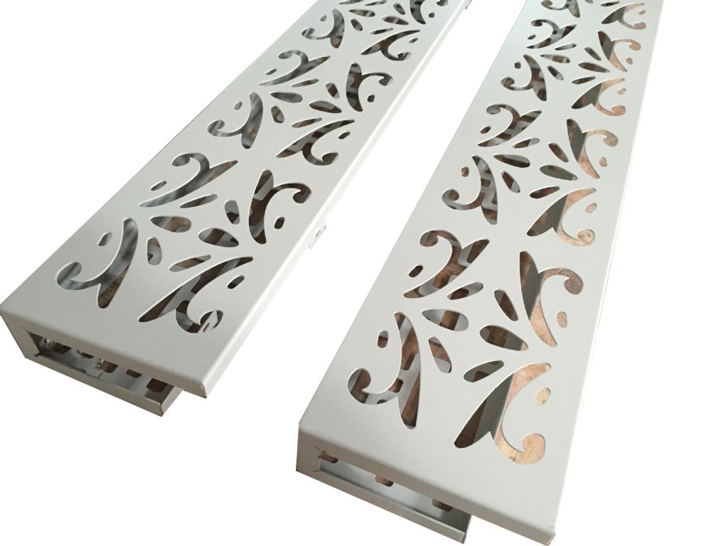 Competitive price PVDF sprayed aluminum plate with carved design