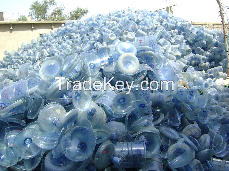 Pc Water Bottles Blue Tint Regrind