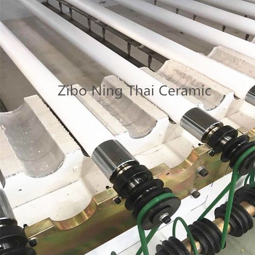 Fused Silica Ceramic Rollers For Tempered Glass Machine