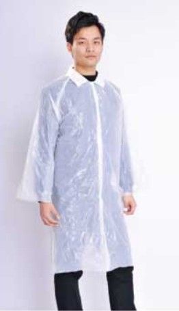 disposable visit coat/rain coat