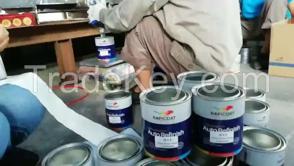 Rapicoat Acrylic Solvent Automotive Paint Liquid Coating Car Paint