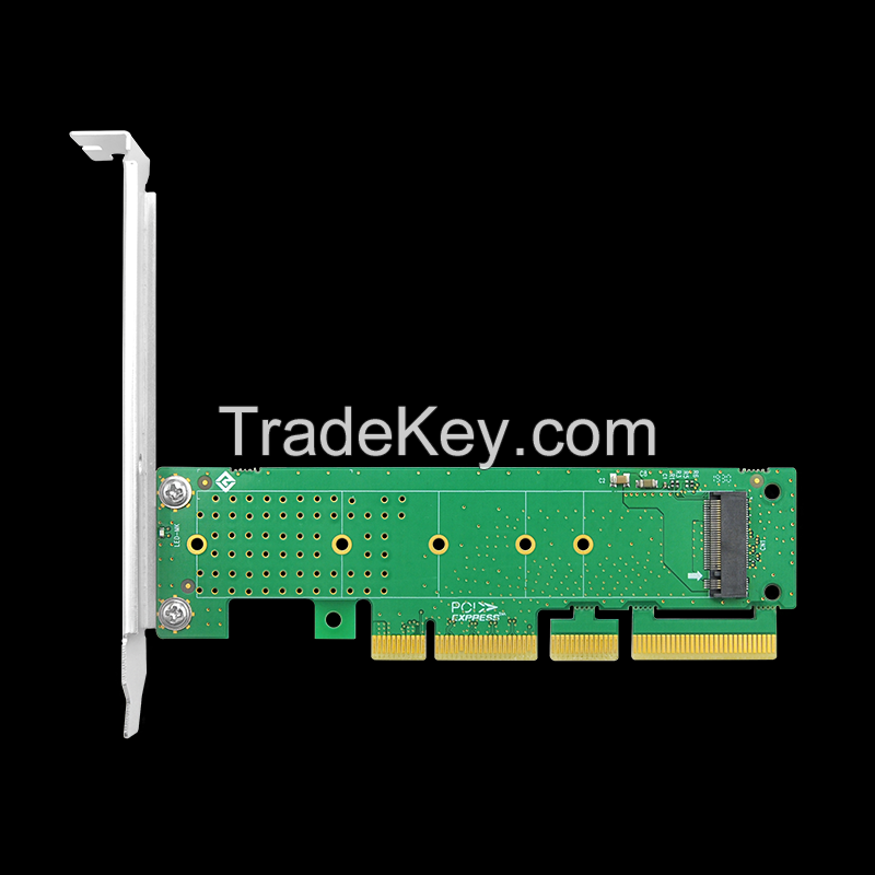Linkreal M.2 NVMe NGFF M Key to PCIe x4 Adapter support M.2 in Size 2230, 2242, 2260, 2280 and 22110mm