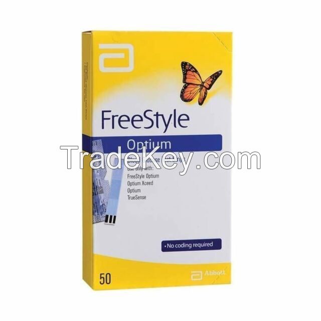 ABBOTT OPTIUM FREESTYLE 50 TEST STRIPS