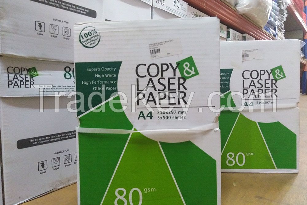 Best Quality A4 Copier Paper( 80gsm, 75gsm, 70gsm), thermal paper