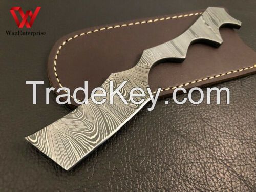Handmade Damascus Lightweight kamisori Razor Straight Razor-kamisori-Cut Throat