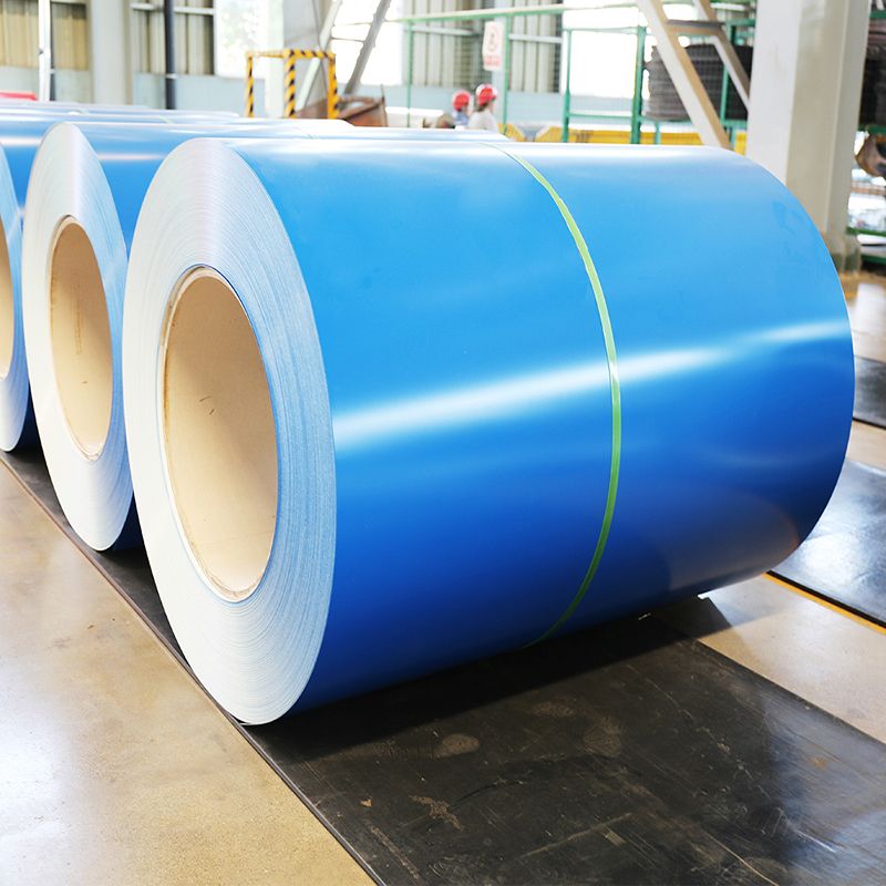 Anti-Scratch Blue Color Coated Matt PPGI Steel Coil for Construction