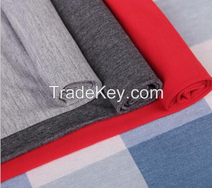 Jersey T-Shirt, Garment Fabric, 200 GSM, 95% Bamboo 5% Spandex