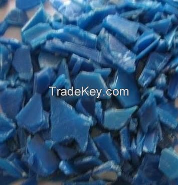 HDPE BLUE DRUM FLAKES