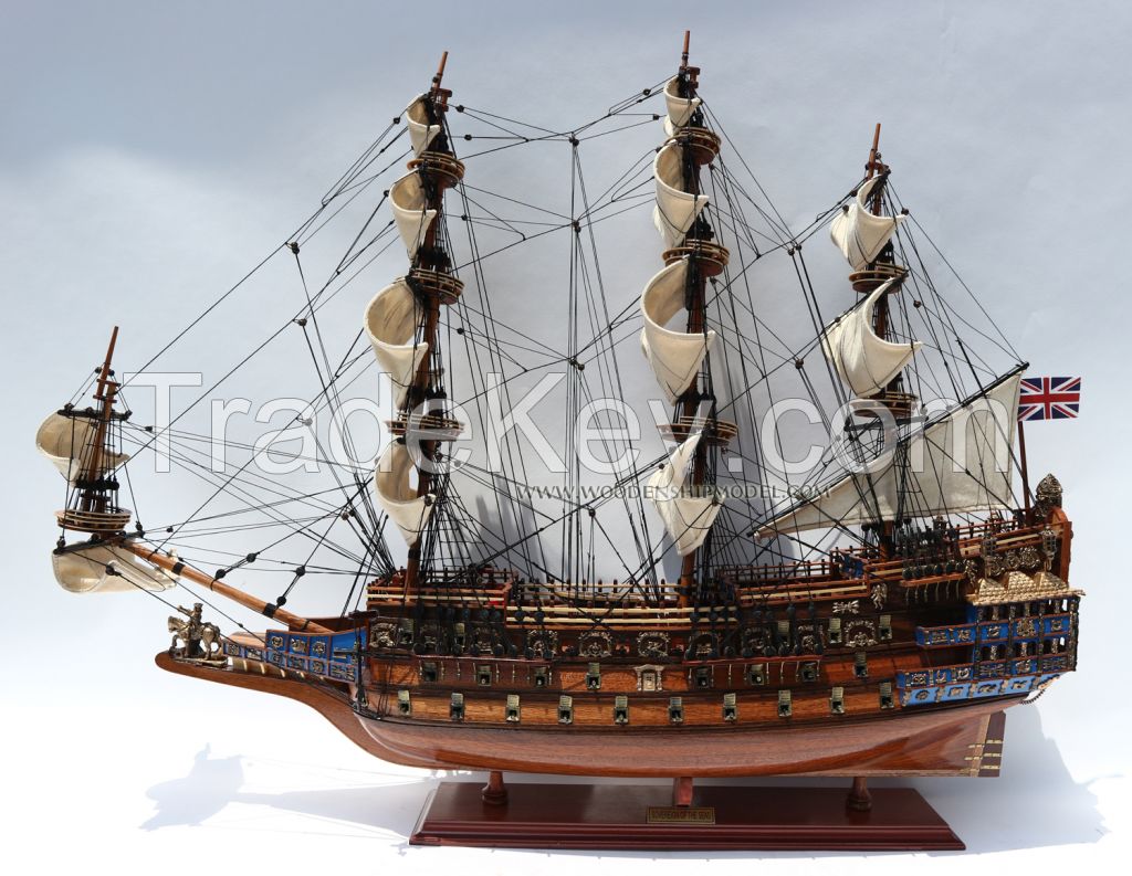 SOVEREIGN OF THE SEAS WOODEN MODEL BOATS MADE IN VIETNAM ANY QUANTITY ORDER