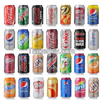 All Soft Drinks from Holland Coca Cola, Sprite, Fanta, 7Up