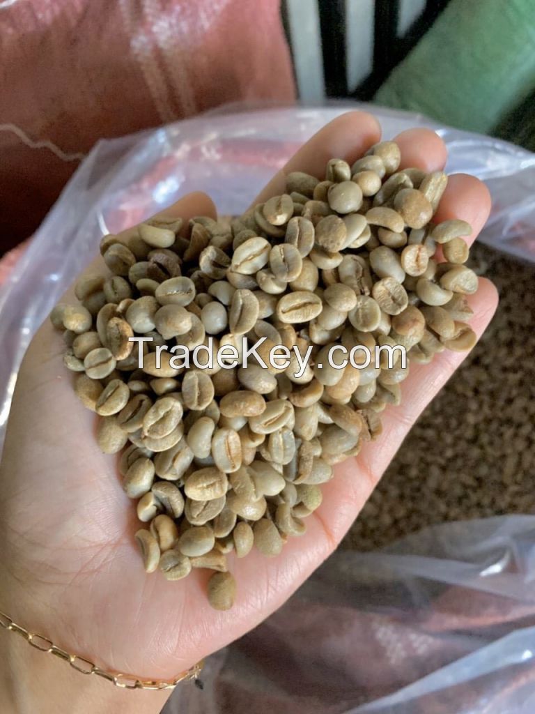 Coffee beans from Vietnam.
