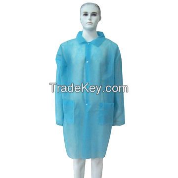Surgical  nonwoven gown, made of fabric/SMS/PP+PE materials
