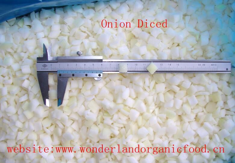 Organic frozen fresh Onion