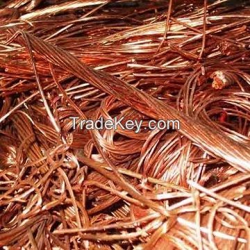 99.99% Purity Copper Wire Scrap/Copper Mill-berry 99.9% In Stock