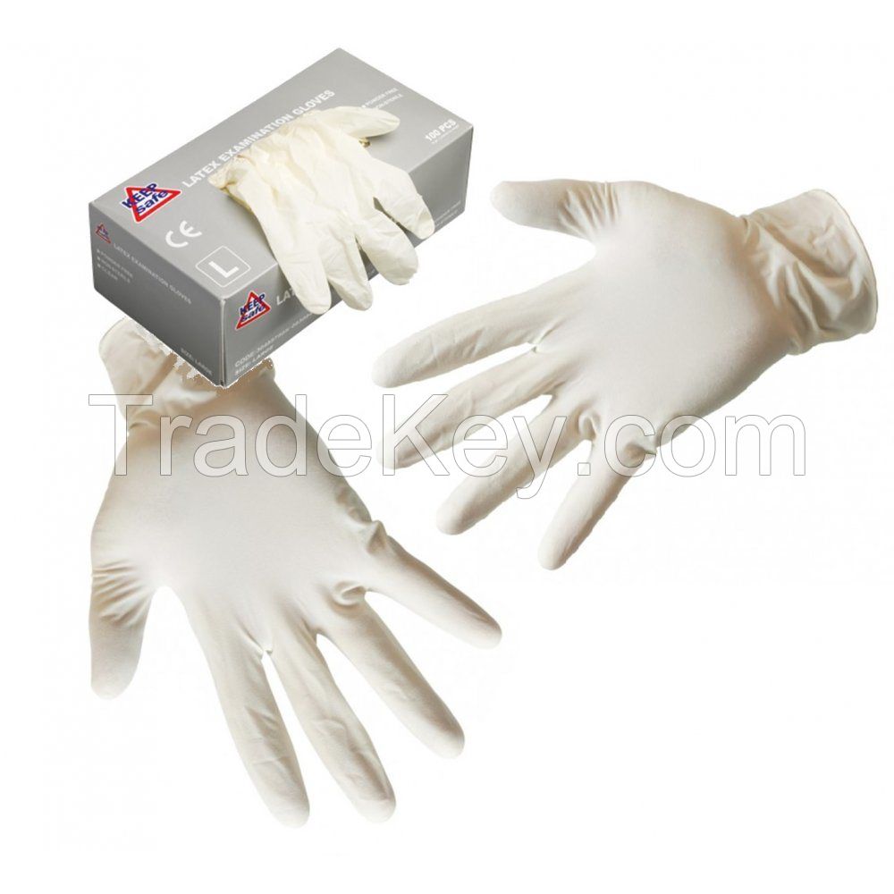 Gloves Disposable Medical Latex Gloves / Nitrile Gloves