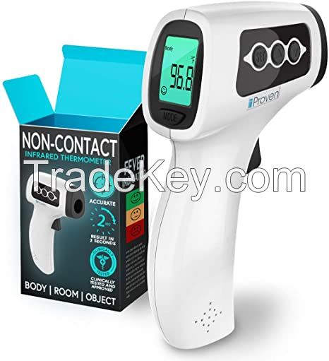 FDA Mercury Free Non Contact Medical Thermometer Digital Forehead Infrared Thermometer