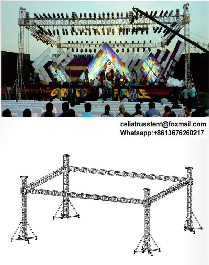 Aluminum used stage trusses system