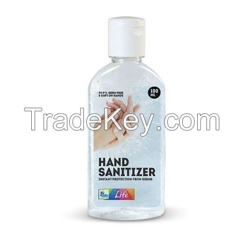 wholesale in stock 100ml portable Anti coronavirus mini waterless 75% alcohol hand sanitizer gel