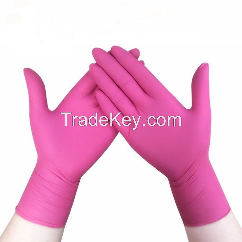 Disposable vinyl medical plastic hand gloves