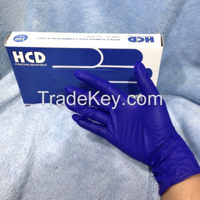 Transparent Color Standard Medical Disposable PE Glove