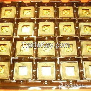 Whole Sale Pentium Pro Gold Ceramic CPU Scrap / High Grade CPU Scrap / Computers