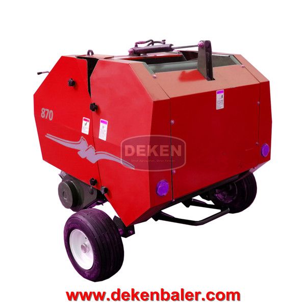 China 8050/8070 mini round baler, 8070 hay baler, MRB850/MRB870 round baler, straw baler, silage baler, hay baling machine for sale