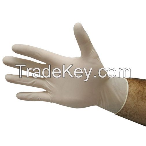 Free Powder Examination Powdered Sterile Latex Surgical Gloves latex powder examination gloves