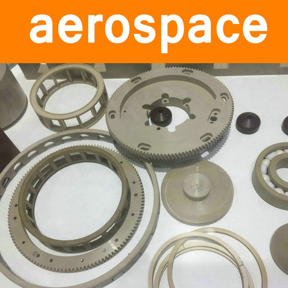 PEEK Parts in Aerospace Statellites Rockets Part Polyetheretherketone Components Fittings Virgin Pure Engineering Plastic