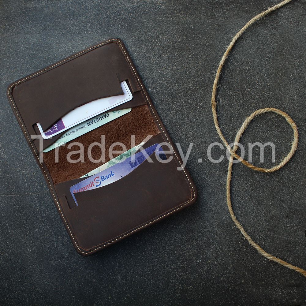 leather cardholder premium quality high oz leather