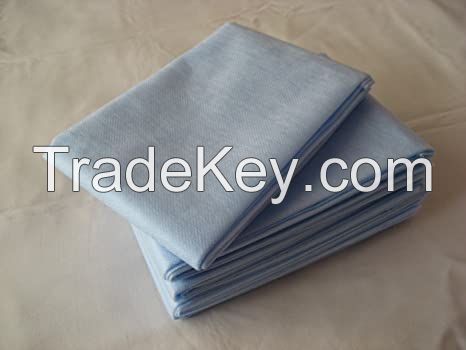 Wholesale price white hospital hotel bed sheet 100% cotton bedding set bedsheet