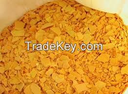 NaHS 70%min Sodium Hydrosulfide Yellow Flakes For Flotation Agent