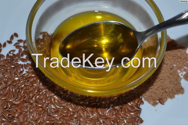 Flaxseed crude oil