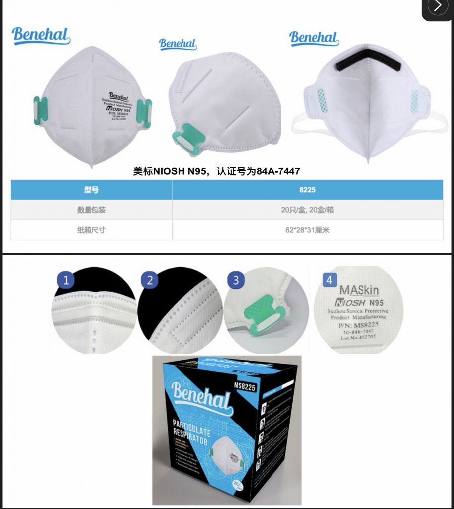 Surgical face masks and KN95, N95 Face masks