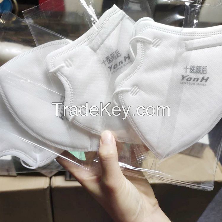 High Quality Non woven KN95 Face Mask for protective healthy dust mask